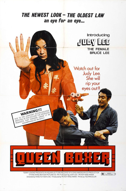 Queen Boxer 01 Poster Canvas Movie Film Print A0 A1 A2 A3 A4 A5 A6 Art Wall Deco