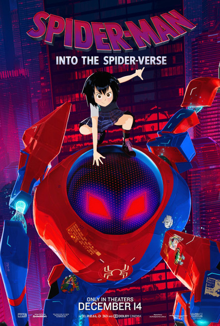 Spider-Man_ Into the Spider-Verse (2018)_9 Poster Canvas Movie Film Print A0 A1