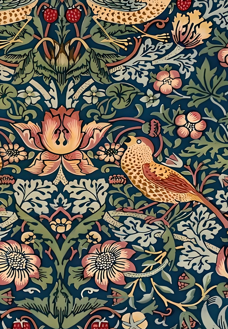 3xa2 triptych strawberry-thief-thrushes-william-morris p3-fotor-2024040911055 Po