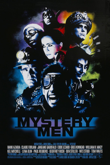 Mystery Men (1999)_2 Poster Canvas Movie Film Print A0 A1 A2 A3 A4 A5 A6 Art Wal