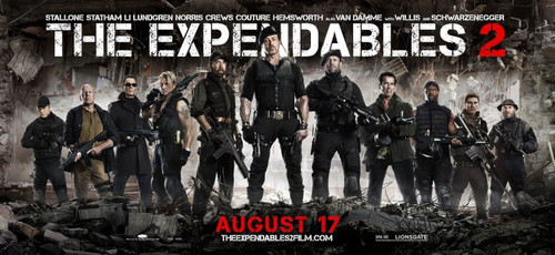 The Expendables 2 (2012)_16 Poster Canvas Movie Film Print A0 A1 A2 A3 A4 A5 A6