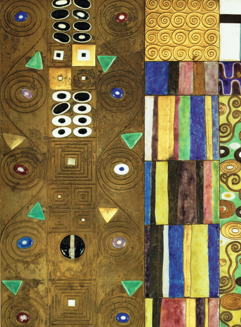Detail of Knight -Klimt 1909-11 p4 Art Gallery Poster Canvas Print Wall Decorati