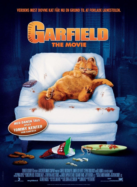 Garfield (2004)_5 Movie Film Poster Canvas iconic design