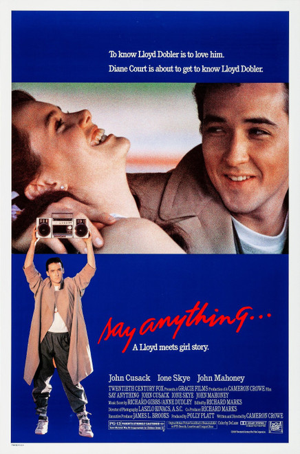 say anything_ (1989)_0 Poster Canvas Movie Film Print A0 A1 A2 A3 A4 A5 A6 Art W