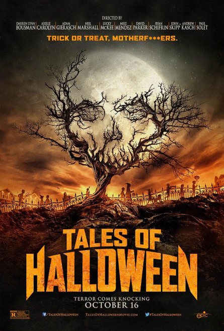 Tales of Halloween (2015)_3 Poster Canvas Movie Film Print A0 A1 A2 A3 A4 A5 A6