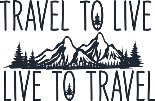 Travel to Live Poster Canvas Movie Film Print A0 A1 A2 A3 A4 A5 A6 Art Wall Deco