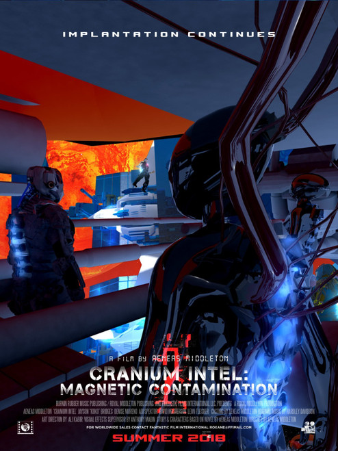 Cranium Intel_ Magnetic Contamination (2018)_2 Movie Film Poster Canvas iconic d