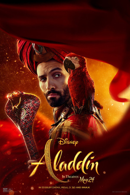 Aladdin 25 Poster Canvas Movie Film Print A0 A1 A2 A3 A4 A5 A6 Art Wall Decorati