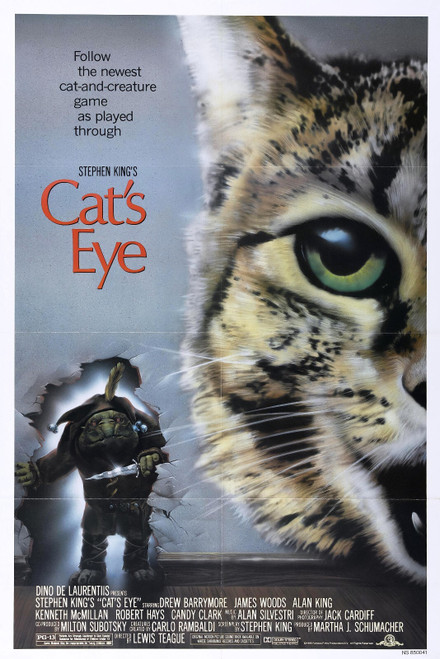 Cat_s Eye (1985)_0 Movie Film Poster Canvas iconic design