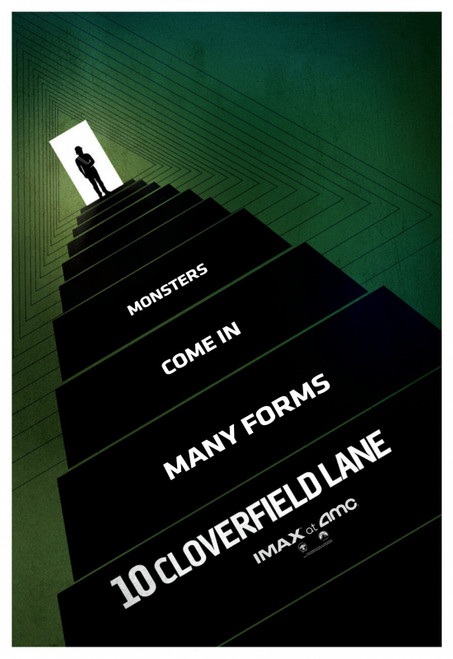 10 Cloverfield Lane (2016)_6 Movie Film Poster Canvas iconic design