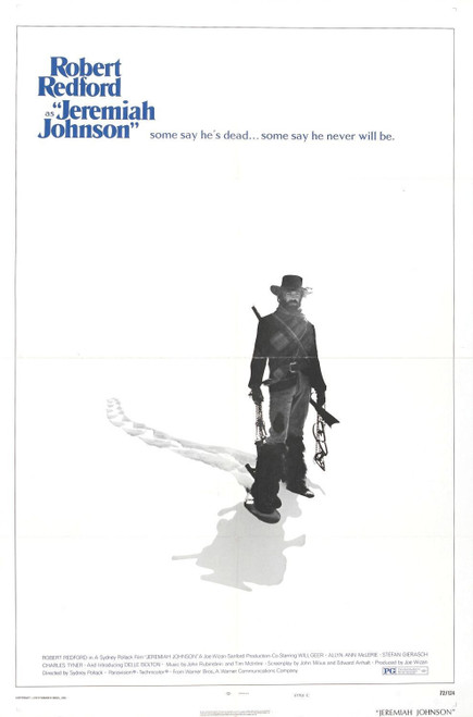 Jeremiah Johnson (1972)_3 Poster Canvas Movie Film Print A0 A1 A2 A3 A4 A5 A6 Ar