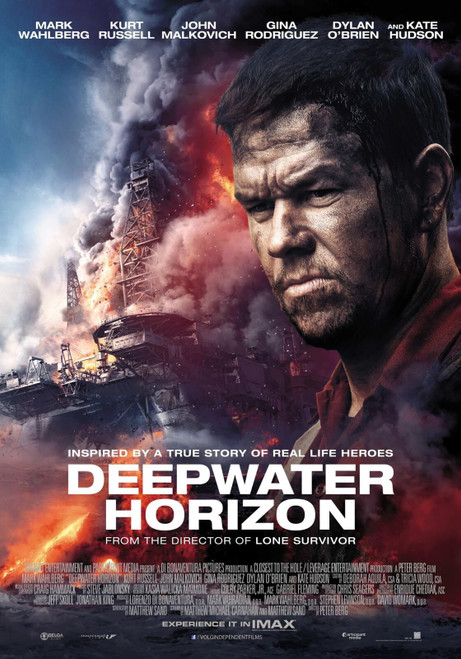 Deepwater Horizon (2016)_10 Movie Film Poster Canvas iconic design