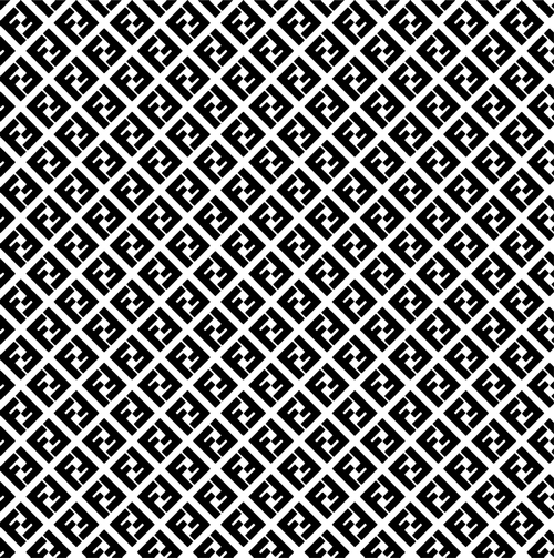 fendi pattern Poster Canvas Movie Film Print A0 A1 A2 A3 A4 A5 A6 Art Wall Decor