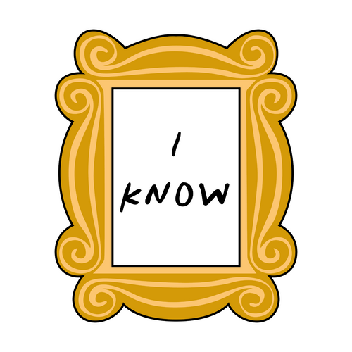 13_I_KNOW_FRAME Funny Poster Design Canvas Motivation Print A0 A1 A2 A3 A4 A5 A6