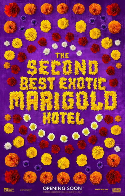 The Second Best Exotic Marigold Hotel (2015)_1 Poster Canvas Movie Film Print A0