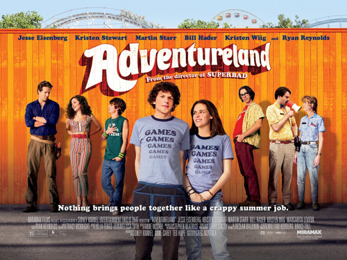 Adventureland (2009)_3 Movie Film Poster Canvas iconic design