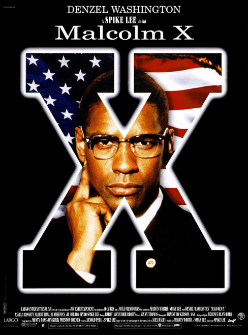 Malcolm X (1992)_2 Poster Canvas Movie Film Print A0 A1 A2 A3 A4 A5 A6 Art Wall