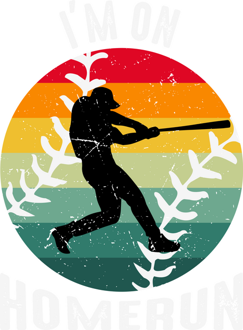 H211005-08-Im-On-Home-Run-Baseball Poster Canvas Movie Film Print A0 A1 A2 A3 A4