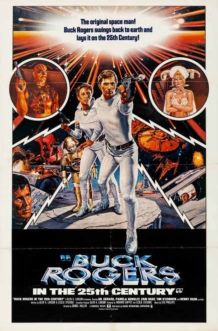 Buck Rogers in the 25th Century (1979)_3 Movie Film Poster Canvas iconic design