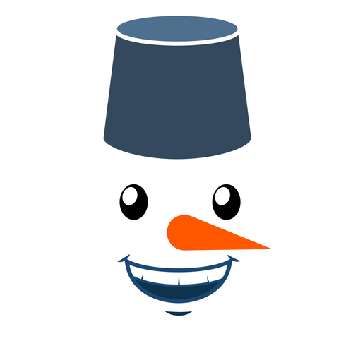 Snowman-Face_4 Poster Canvas Movie Film Print A0 A1 A2 A3 A4 A5 A6 Art Wall Deco