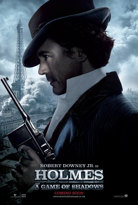 Sherlock Holmes_ A Game of Shadows (2011)_3 Poster Canvas Movie Film Print A0 A1