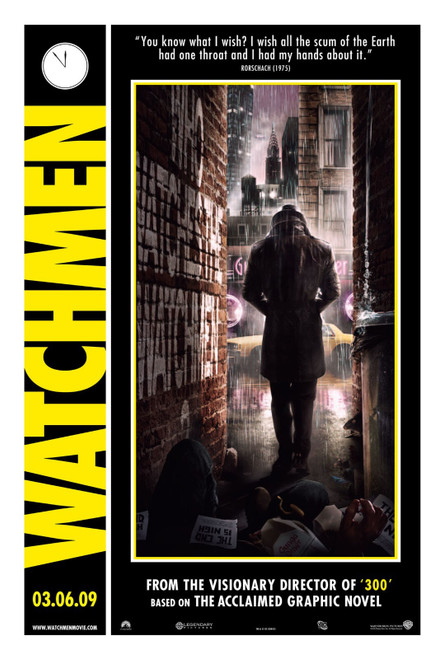 Watchmen (2009)_2 Poster Canvas Movie Film Print A0 A1 A2 A3 A4 A5 A6 Art Wall D