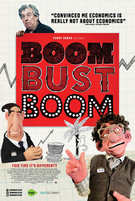 Boom Bust Boom (2016)_0 Movie Film Poster Canvas iconic design