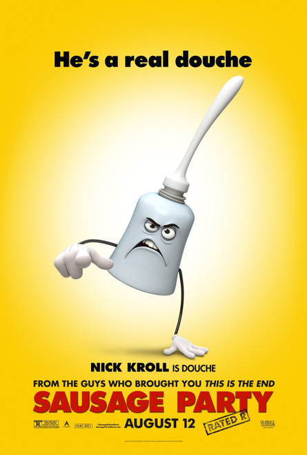 Sausage Party (2016)_5 Poster Canvas Movie Film Print A0 A1 A2 A3 A4 A5 A6 Art W