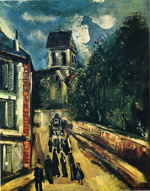 Maurice de Vlaminck - Painting nr 139 Poster Canvas Movie Film Print A0 A1 A2 A3