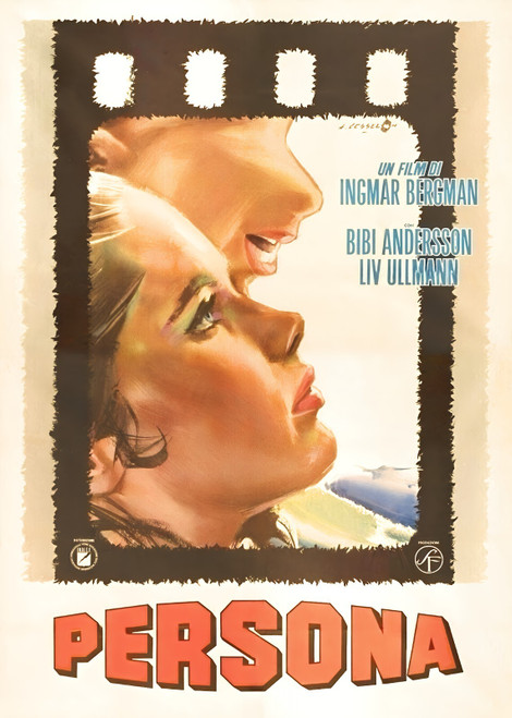 Persona REMASTERED Poster Canvas Movie Film Print A0 A1 A2 A3 A4 A5 A6 Art Wall