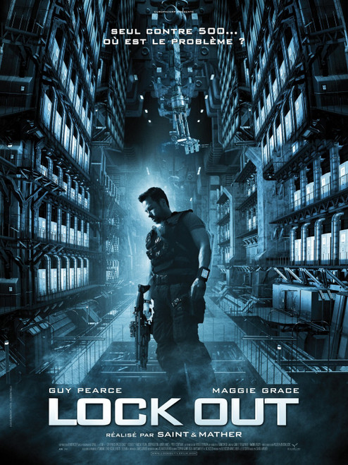 Lockout (2012)_2 Poster Canvas Movie Film Print A0 A1 A2 A3 A4 A5 A6 Art Wall De