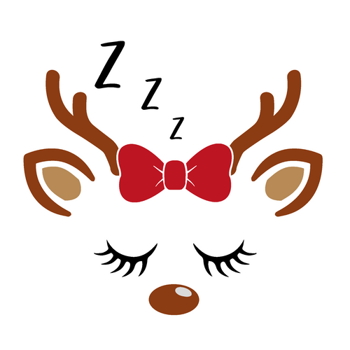 Girl-Reindeer-12 Poster Canvas Movie Film Print A0 A1 A2 A3 A4 A5 A6 Art Wall De
