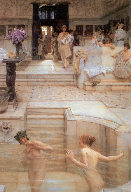 Alma_Tadema_A_Favourite_Custom Poster Canvas Print Art Painting Decor Reprint wa Alma_Tadema_A_Favourite_Custom Poster Canvas Print Art Painting Decor Reprint wa