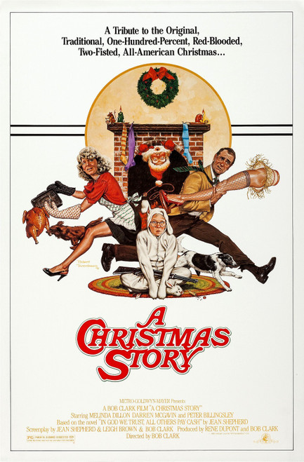 A Christmas Story (1983)_1 Movie Film Poster Canvas iconic design