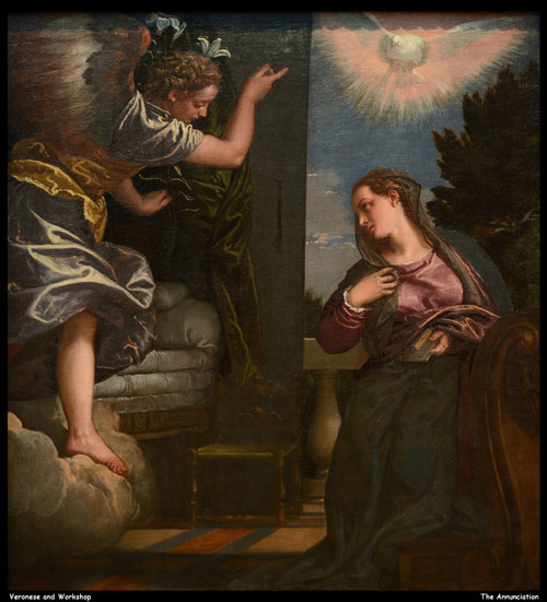 veronese-and-workshop---the-annunciation--jpb_49142100323_o(1) Poster Canvas Mov