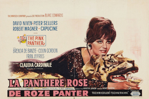 The Pink Panther (1963)_6 Poster Canvas Movie Film Print A0 A1 A2 A3 A4 A5 A6 Ar