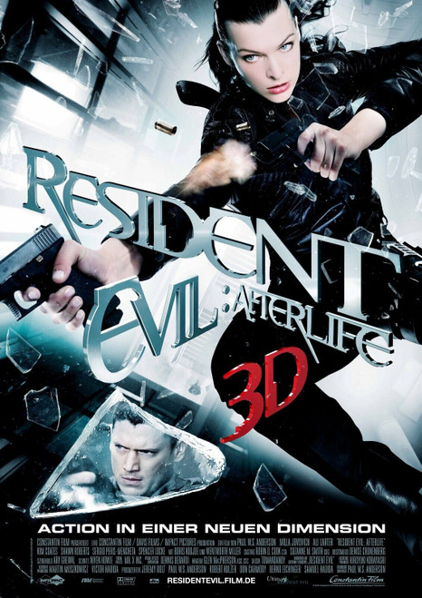 Resident Evil_ Afterlife (2010)_3 Poster Canvas Movie Film Print A0 A1 A2 A3 A4