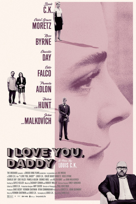 I Love You, Daddy (2017)_1 Poster Canvas Movie Film Print A0 A1 A2 A3 A4 A5 A6 A