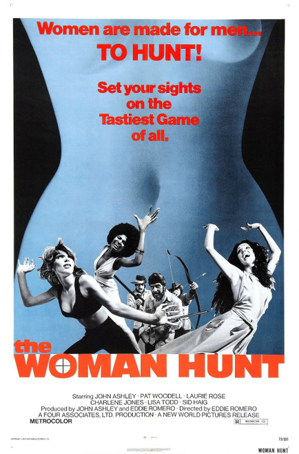 Woman Hunt 01 Poster Canvas Movie Film Print A0 A1 A2 A3 A4 A5 A6 Art Wall Decor