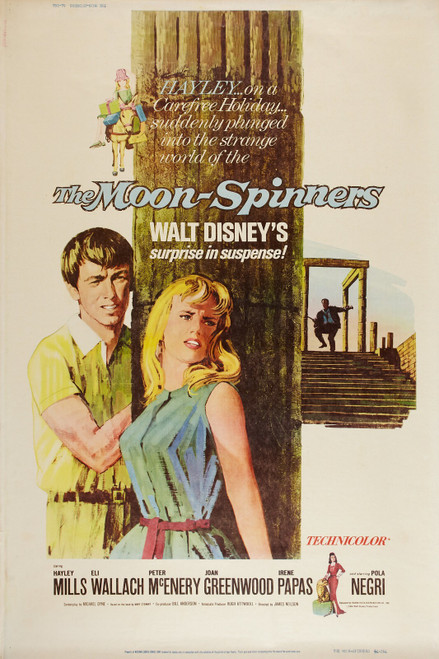 The Moon-Spinners (1964)_1 Poster Canvas Movie Film Print A0 A1 A2 A3 A4 A5 A6 A The Moon-Spinners (1964)_1 Poster Canvas Movie Film Print A0 A1 A2 A3 A4 A5 A6 A