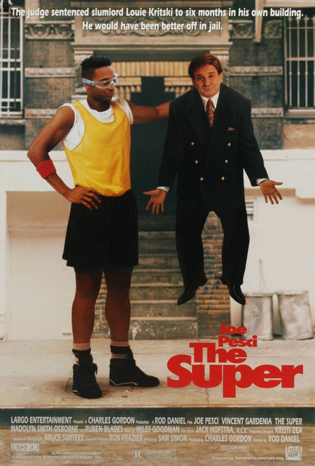 The Super (1991)_0 Poster Canvas Movie Film Print A0 A1 A2 A3 A4 A5 A6 Art Wall