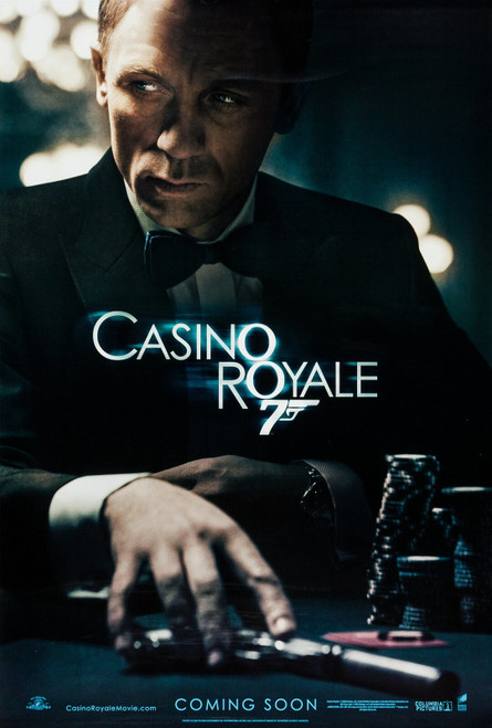Casino Royale (2006)_1 Movie Film Poster Canvas iconic design