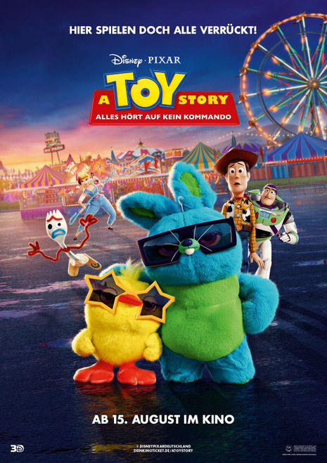 Toy Story 4 (2019)_21 Poster Canvas Movie Film Print A0 A1 A2 A3 A4 A5 A6 Art Wa