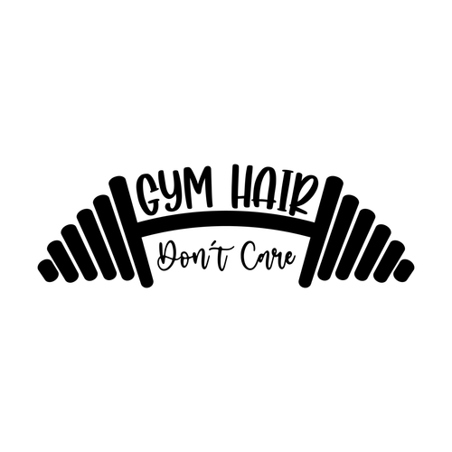 Gym Hair Don't Care-01 (4) Poster Canvas Movie Film Print A0 A1 A2 A3 A4 A5 A6 A