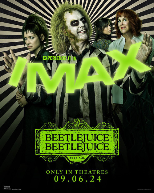 Beetlejuice Beetlejuice (2024)_13 Movie Film Poster Canvas iconic design