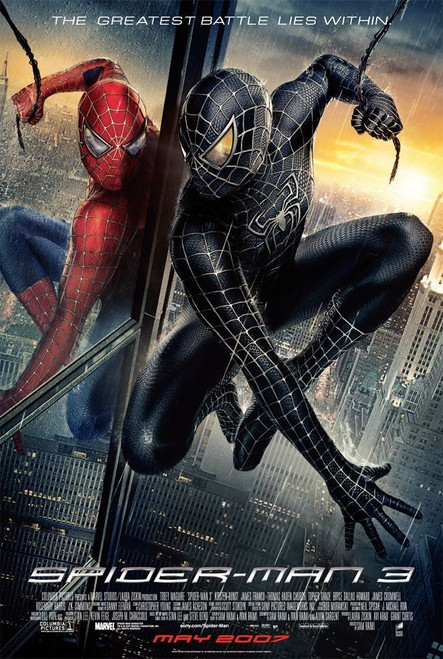 Spider-man 3 (2007)_8 Poster Canvas Movie Film Print A0 A1 A2 A3 A4 A5 A6 Art Wa