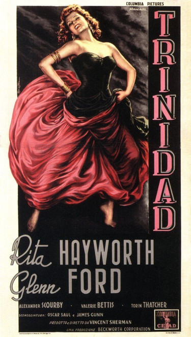 Affair in Trinidad (1952)_6 Movie Film Poster Canvas iconic design