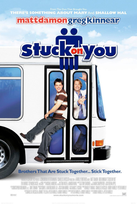 Stuck on You (2003)_5 Poster Canvas Movie Film Print A0 A1 A2 A3 A4 A5 A6 Art Wa