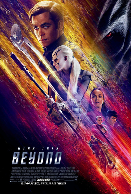 Star Trek Beyond (2016)_2 Poster Canvas Movie Film Print A0 A1 A2 A3 A4 A5 A6 Ar