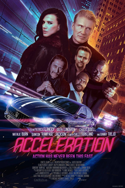 Acceleration (2019)_2 Movie Film Poster Canvas iconic design